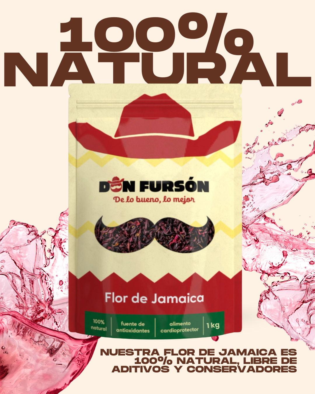 Flor de Jamaica - 1 kg