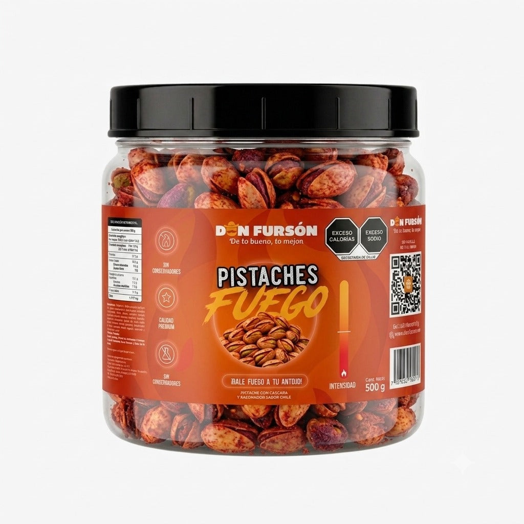 Pistaches Fuego Don Fursón 500 g