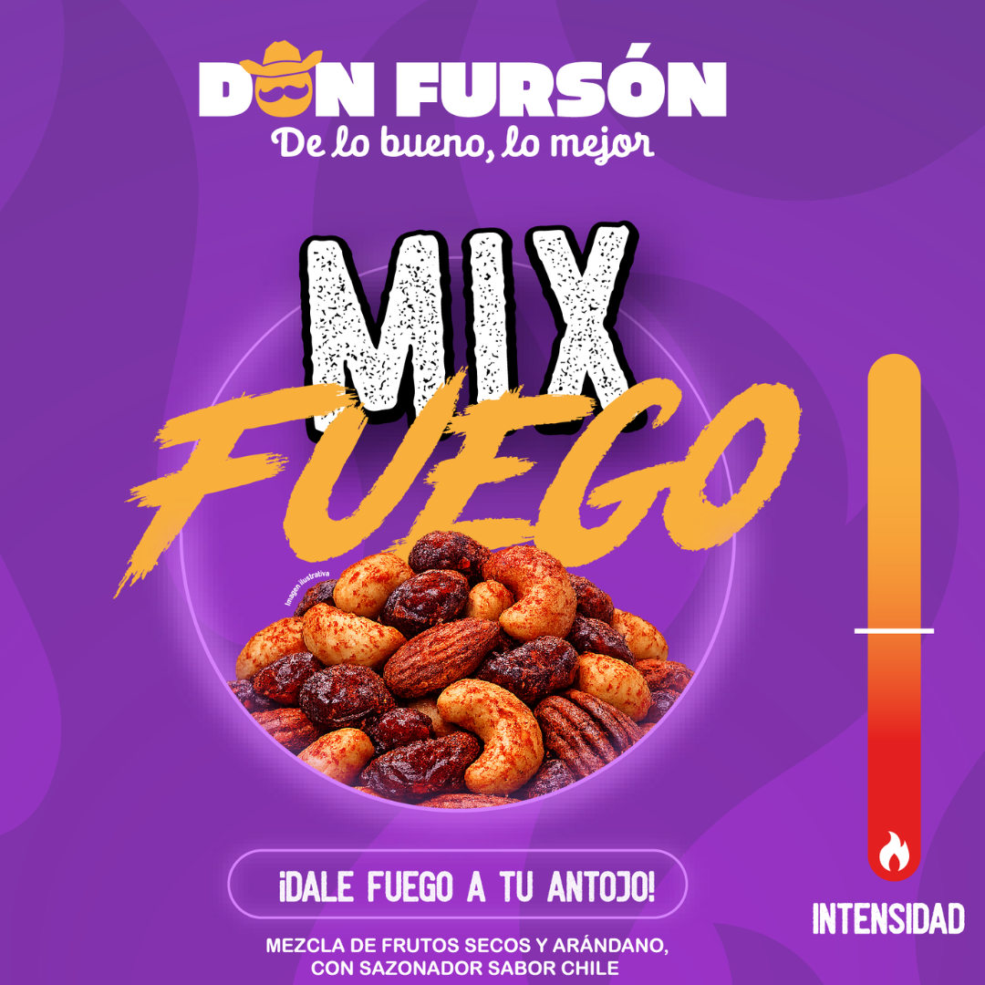 Mix de Nueces Fuego Don Fursón 500 g