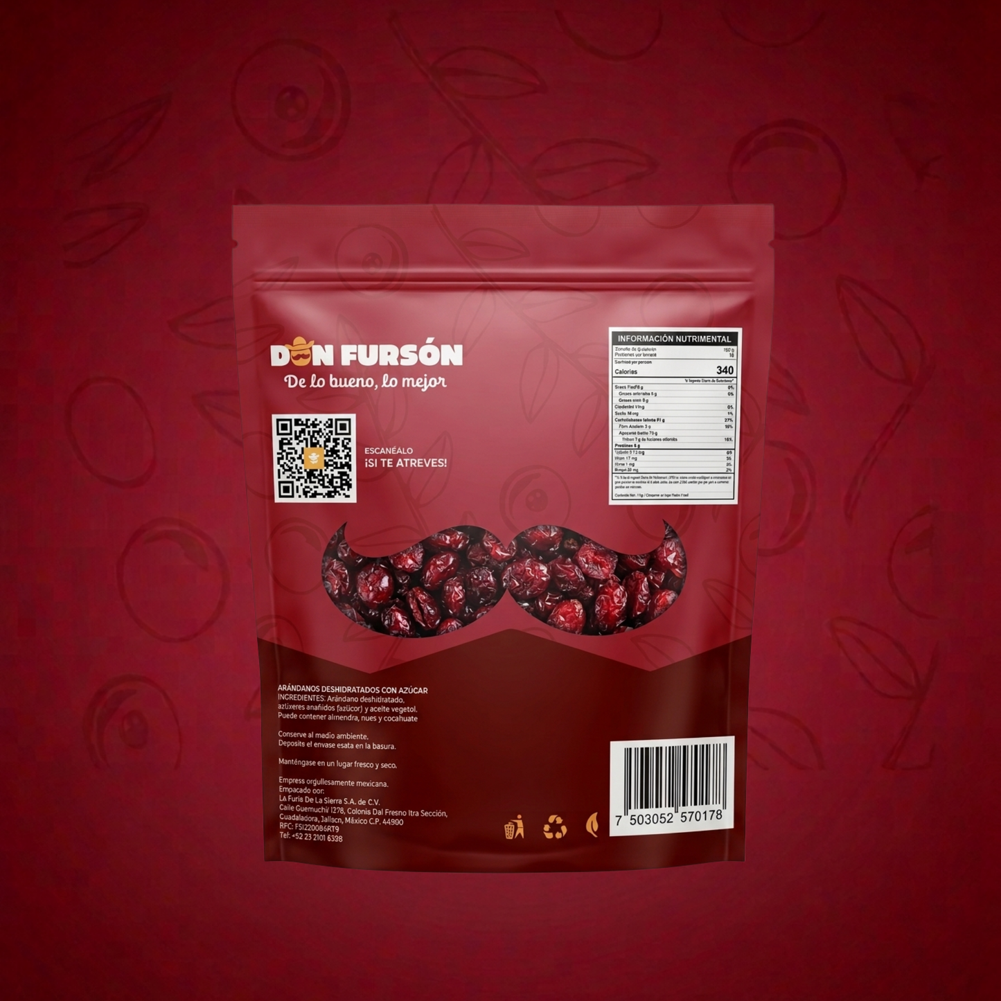 Arándano Deshidratado 1kg