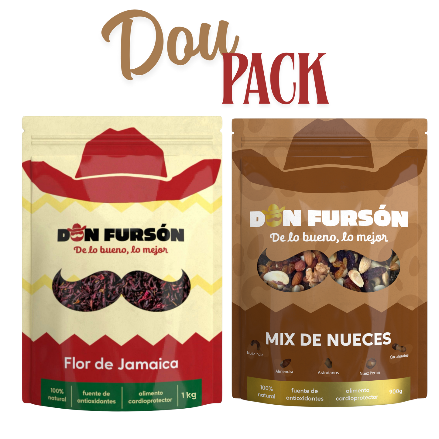 Duo Pack (Jamaica 1kg y Mix de Nueces 900g)