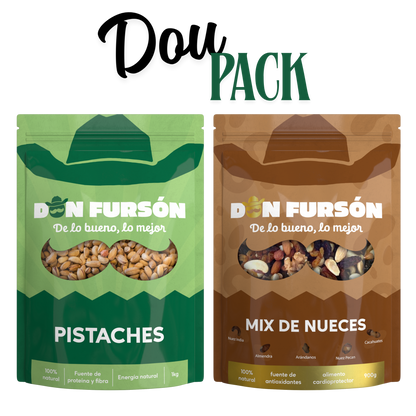 Duo Pack (Pistache 1kg y Mix de Nueces con Arándanos 900g)