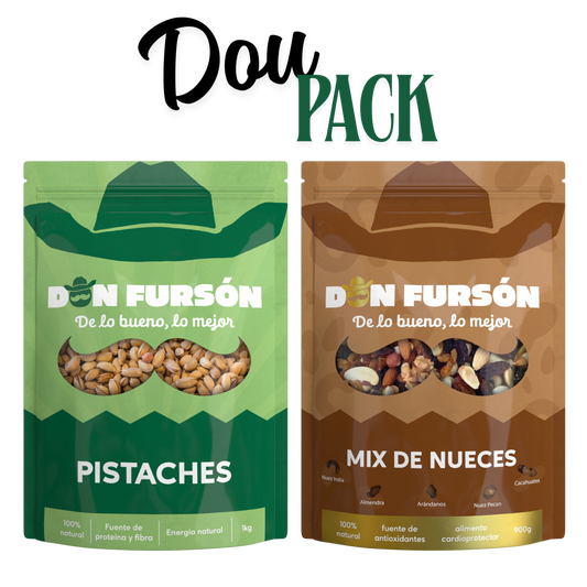Duo Pack (Pistache 1kg y Mix de Nueces con Arándanos 900g)