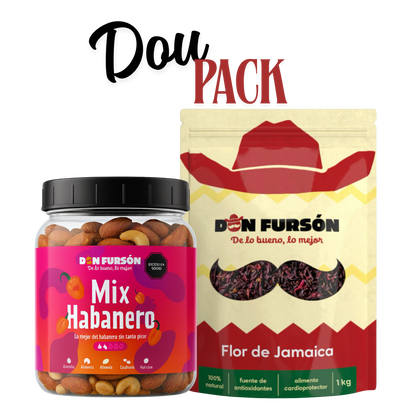 Duo Pack (Mix de Nueces Habanero y Flor de Jamaica 100% Natural)