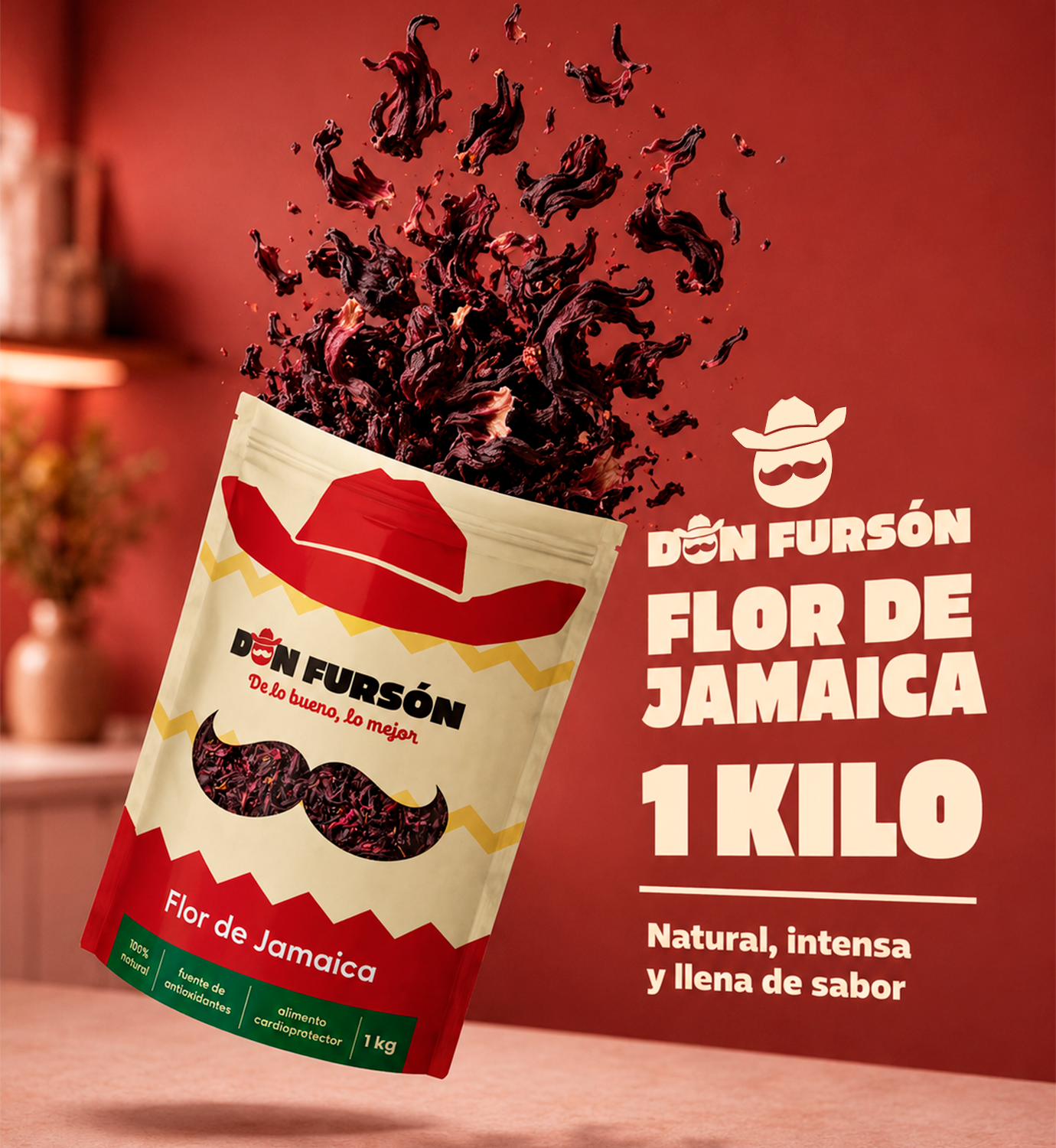 Flor de Jamaica - 1 kg