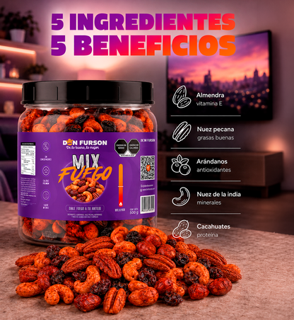 Mix de Nueces Fuego Don Fursón 500 g