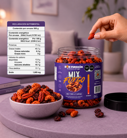 Mix de Nueces Fuego Don Fursón 500 g