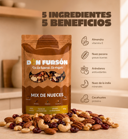 Mix de Nueces con Arándano 900g (antioxidante)