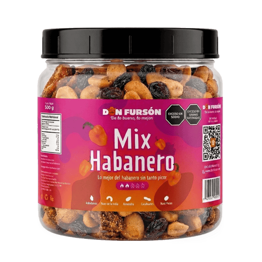 Mix de Nueces Habanero 500g (Fuente de proteína y antioxidante)