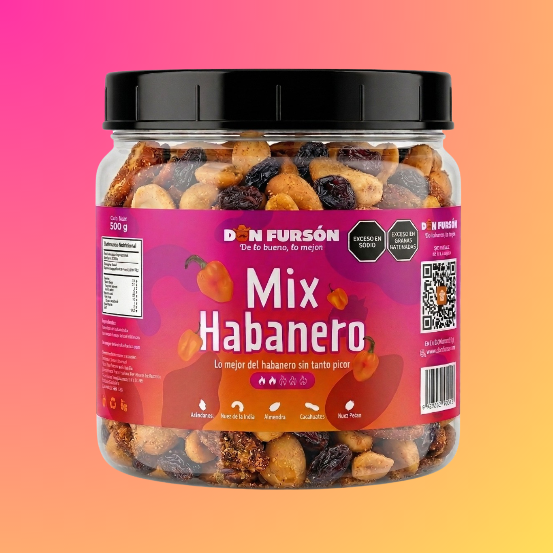 Mix de Nueces Habanero 500g (Fuente de proteína y antioxidante)