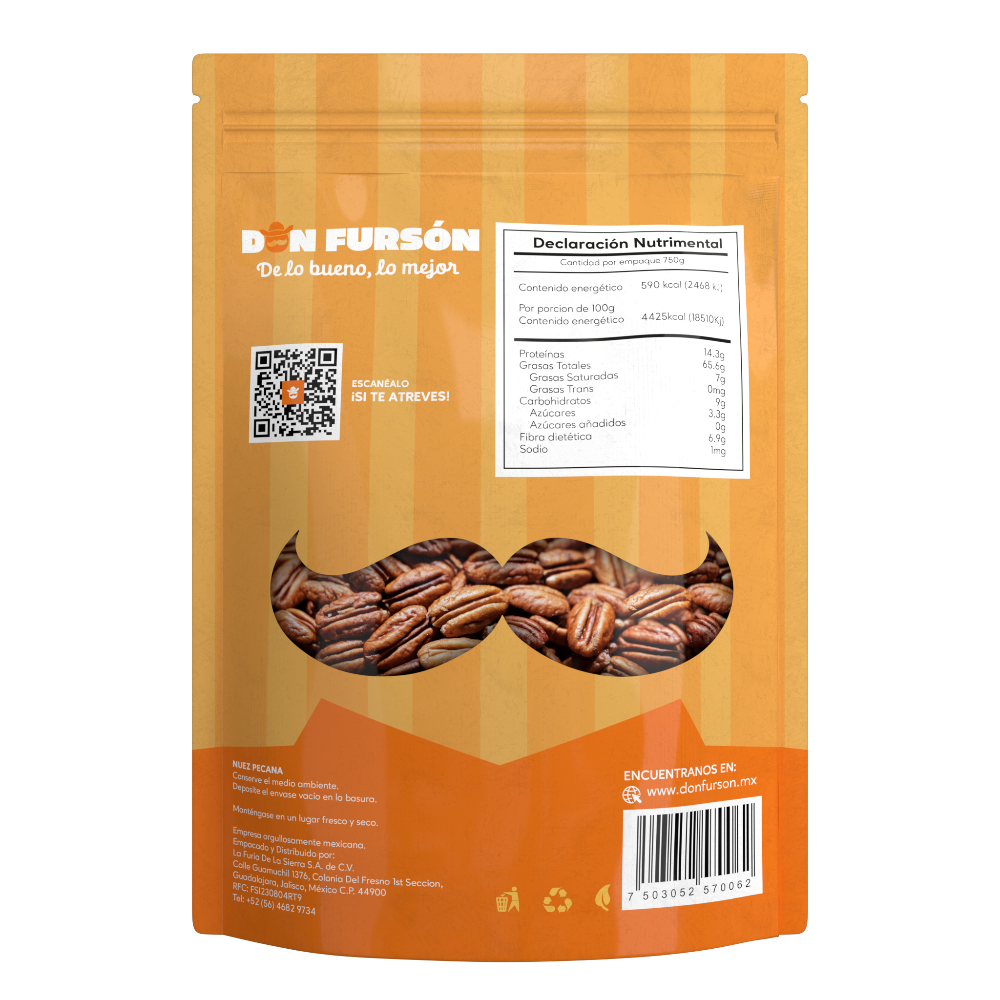 Nuez Mitad / Pecana 750g