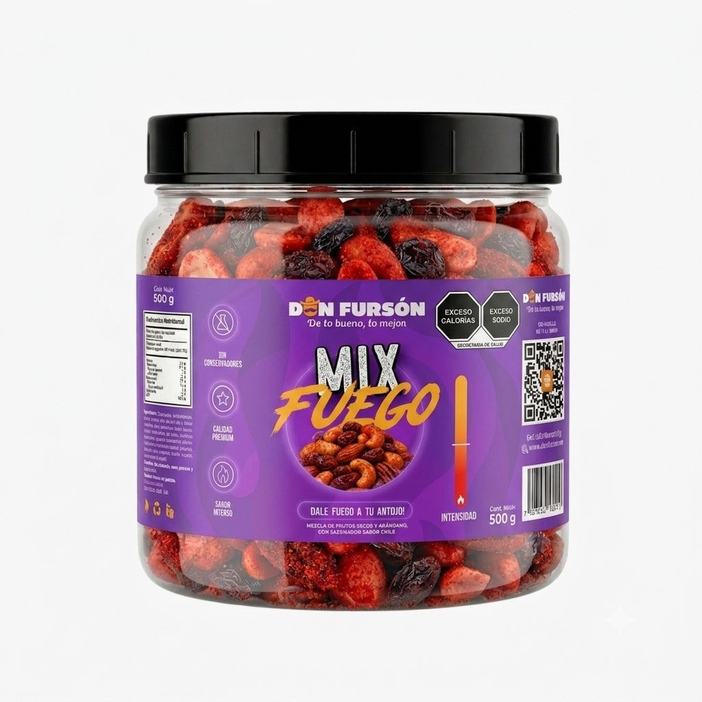 Mix de Nueces Fuego Don Fursón 500 g
